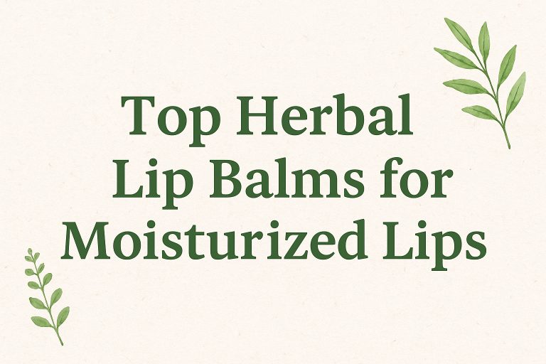 Top Herbal Lip Balms for Moisturized Lips
