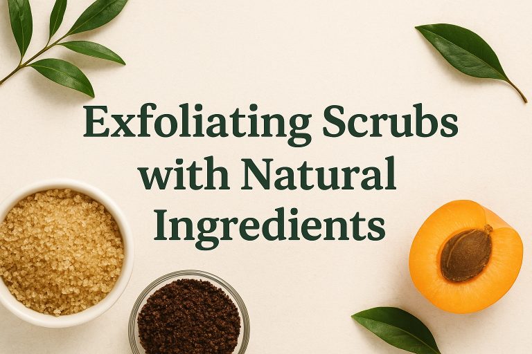 Exfoliating Scrubs with Natural Ingredients